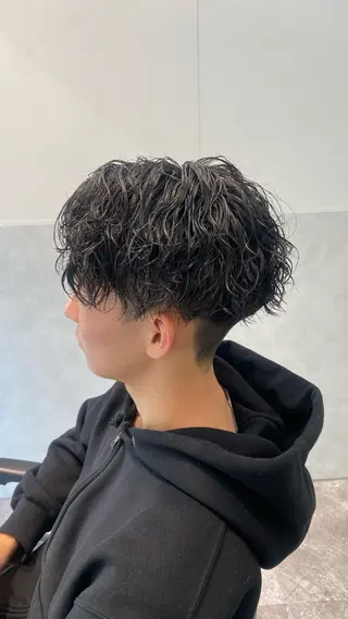 パーマ メンズ 渋谷/メンズパーマ 大岡拓海のヘアスタイル