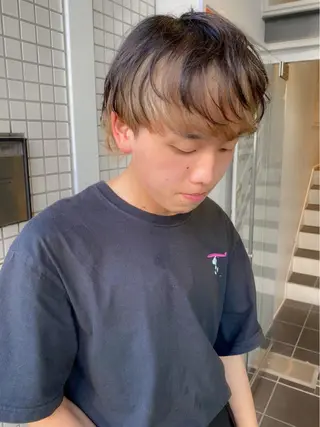 カラー メンズ 栄/矢場町 三井太朗のヘアスタイル