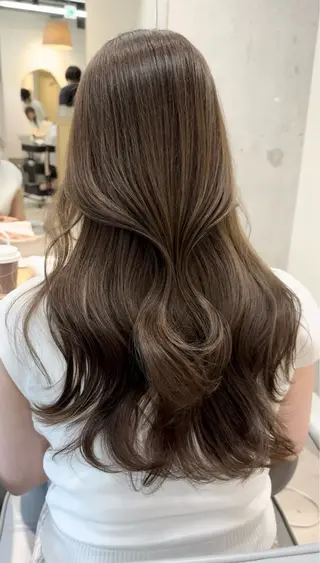 ロング カラー 艶カラー/Cara /アシスタント るなのヘアスタイル