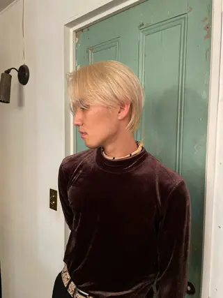 カラー メンズ ショートカット メンズカット/夕海のヘアスタイル