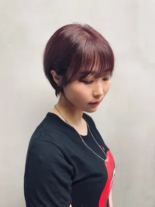 カラー 東 隆斗のヘアスタイル