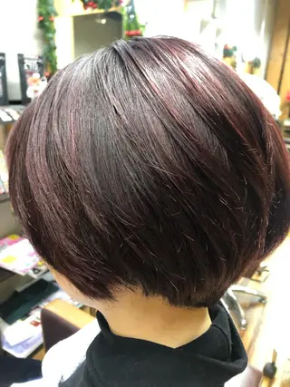 ショート カラー 後藤 健史のヘアスタイル