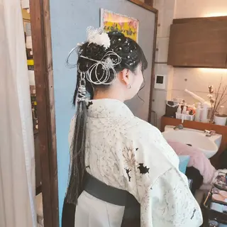 ヘアアレンジ HempBeauty 浅野アサミのヘアスタイル