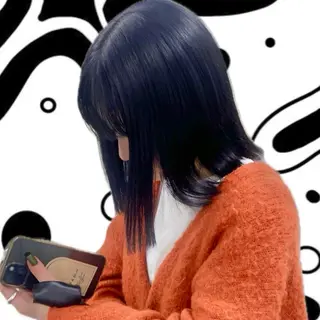 ミディアム hair salon 丹tan所属・Rena✴︎トレンド ×スタンダードMIXのヘアスタイル