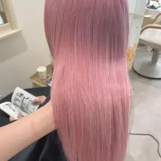 ロング カラー MOE🐈‍⬛🎀 エクステ/ワンホンのヘアスタイル