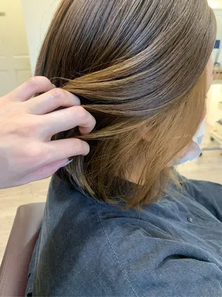 ミディアム カラー 🌷Amano🌷 trove富沢のヘアスタイル