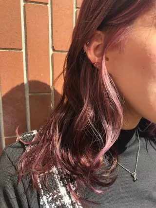 ミディアム カラー AFFECTiONERY所属・miyabu momokaのマツエク・マツパデザイン