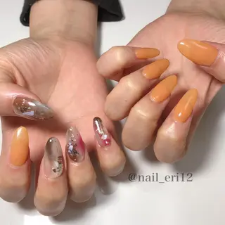 ロング ネイル nail salon &e eriのネイルデザイン