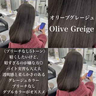 セミロング カラー 【赤み消しカラー】 中野浩太のヘアスタイル