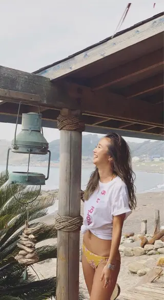 セミロング カラー ♡ma ki♡のヘアスタイル