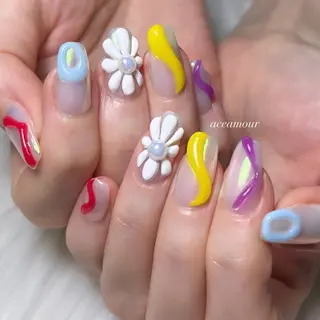 ネイル ネイル/耳つぼ /新ホワイトニングのネイルデザイン