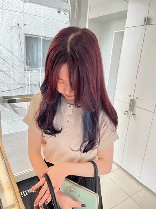 セミロング stylist ◎RUKI.のヘアスタイル