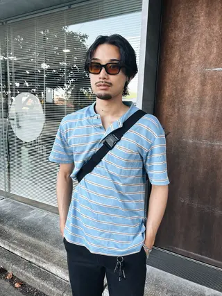 パーマ メンズ qpula  大濠 西新所属・qpula クプラのヘアスタイル