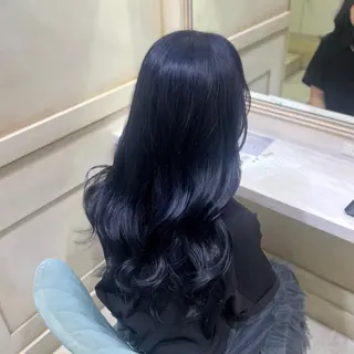 ロング カラー 💖ダブルカラー/ ケアカラー/レナ💖のヘアスタイル