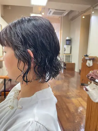 パーマ ティーシースペース所属・望月彩斗🐰 モデル様募集中のヘアスタイル