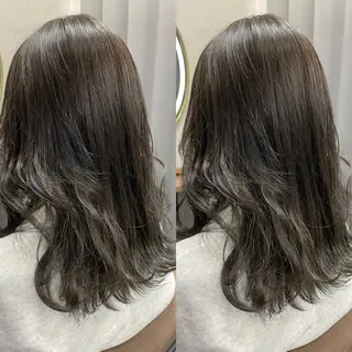 カラー ミディアム TELA HAIRのヘアスタイル