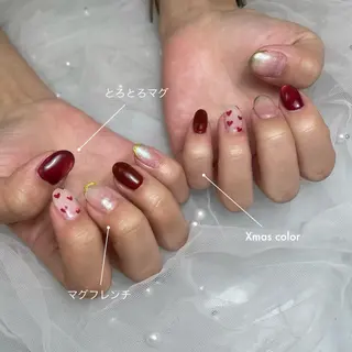 ネイル S LOUNGE NAIL所属・パーツたくさん🍓 SUMIのネイルデザイン
