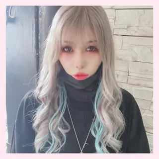 ロング カラー シシド ユウスケ Aceのヘアスタイル