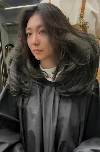 ロング NU/EN所属・海外ヘア/美髪矯正 海外レイヤー/ヒラキのヘアスタイル