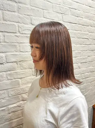 ミディアム こめこ🫧 ULHAsalonのヘアスタイル