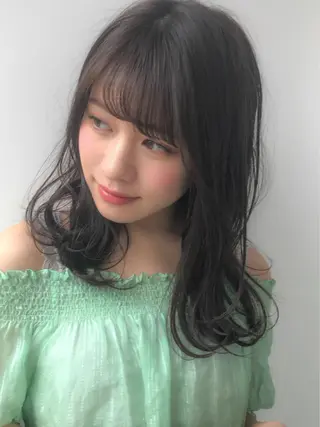 ミディアム カラー パーマ ハイトーン特化🌟 仲川和人のヘアスタイル