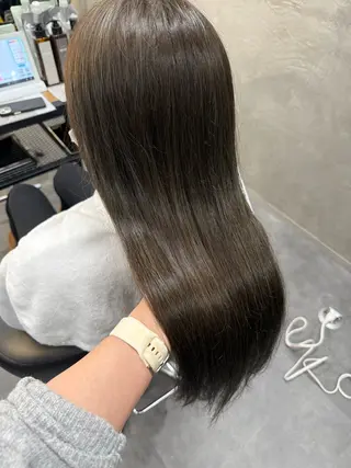 ロング カラー 三木 まことのヘアスタイル