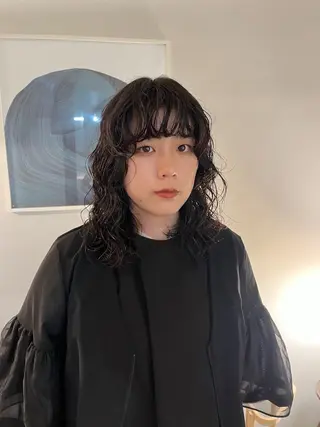 パーマ nolla所属・yoshihama sumireのヘアスタイル