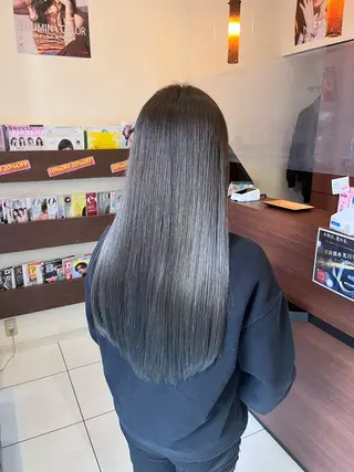 ロング 小野 友暉のヘアスタイル