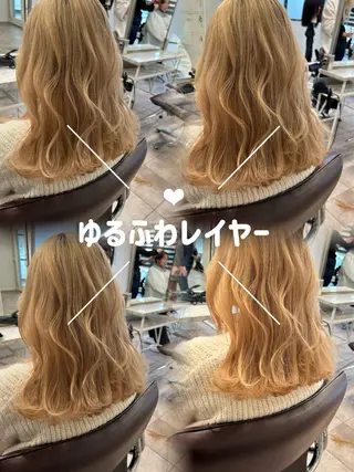 ロング レイヤー/流行りヘア 🤲MIREI🤲のヘアスタイル