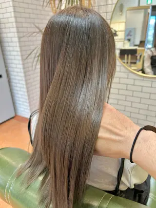 ロング カラー 石井 佑樹のヘアスタイル