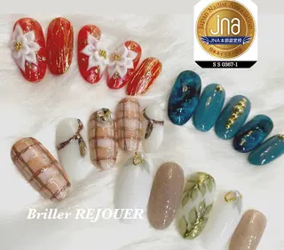ネイル ネイルサロン&ネイルスクール Briller-REJOUER 【ブリエ・レジュール】所属・Briller Rieのネイルデザイン