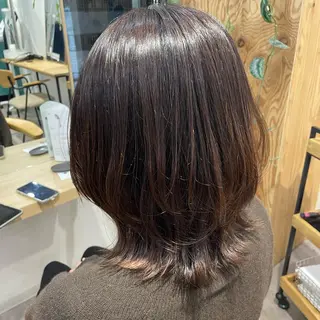 ミディアム AMANE🌼 ハヤシサオリのヘアスタイル