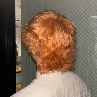 セミロング カラー 💫miyu💫デザ インカラー/アレンジのヘアスタイル