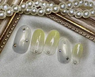 ネイル ネイルPetit Ribbonのネイルデザイン