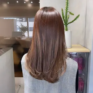 セミロング Rui/透明感カラー 暖色/レイヤーカットのヘアスタイル