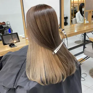 ロング 韓国レイヤーカット★ 小林大樹のヘアスタイル