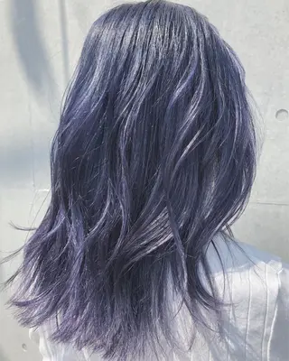 セミロング カラー edge.所属・くまがい みゆ【edge.】のヘアスタイル