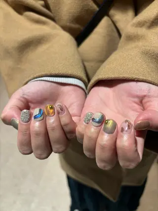 ネイル ネイルサロンマーノ所属・mano Hanaのネイルデザイン