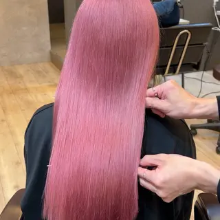 ロング Agu hair aubel 長岡古正寺所属・🩷縮毛矯正特化🩷 ブリーチ毛でも可のヘアスタイル