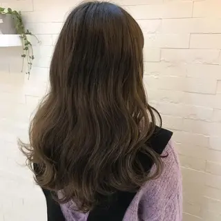 ロング ハイライト✖️ 暗髪🤎Nahoのヘアスタイル