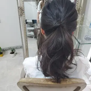 ロング ヘアアレンジ See by merのマツエク・マツパデザイン