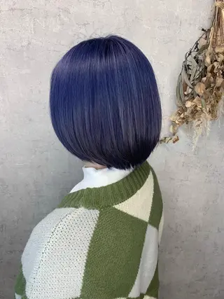 カラー 大島 千怜のヘアスタイル
