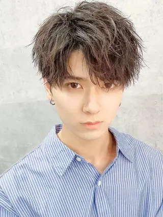 ショート パーマ 柔らか透明感カラー ☀️koshi☀️のヘアスタイル