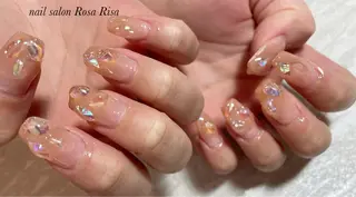 セミロング ネイル ネイルスタジオ シェイクユアハンズのネイルデザイン