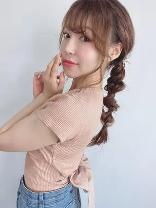 ヘアアレンジ カラー ⭐️迫田 ゆう⭐️のヘアスタイル