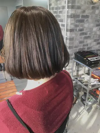 ショート カラー パーマ 代表 中島貴志のヘアスタイル