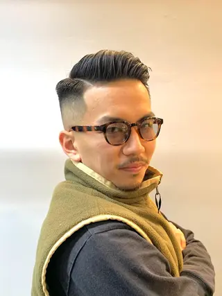 ショート メンズ FRANKS BARBER and BEER CLUB所属・メンズカット 大畑公平のヘアスタイル