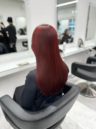 カラー 🍒暖色艶カラー 🍒FUKA🍒横浜のヘアスタイル