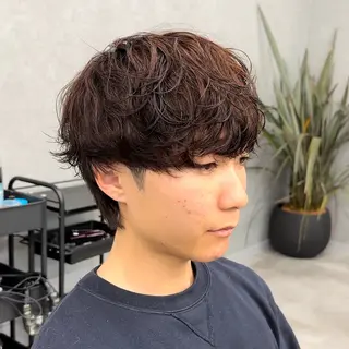 メンズ 🎖️似合わせメンズ パーマ🎖️カネキのヘアスタイル