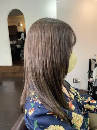 ミディアム 竹下 了史のヘアスタイル